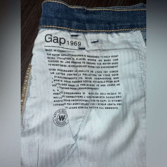 Gap 1969 Womens 29 Button Fly Denim Jean Skirt - Picture 5 of 8